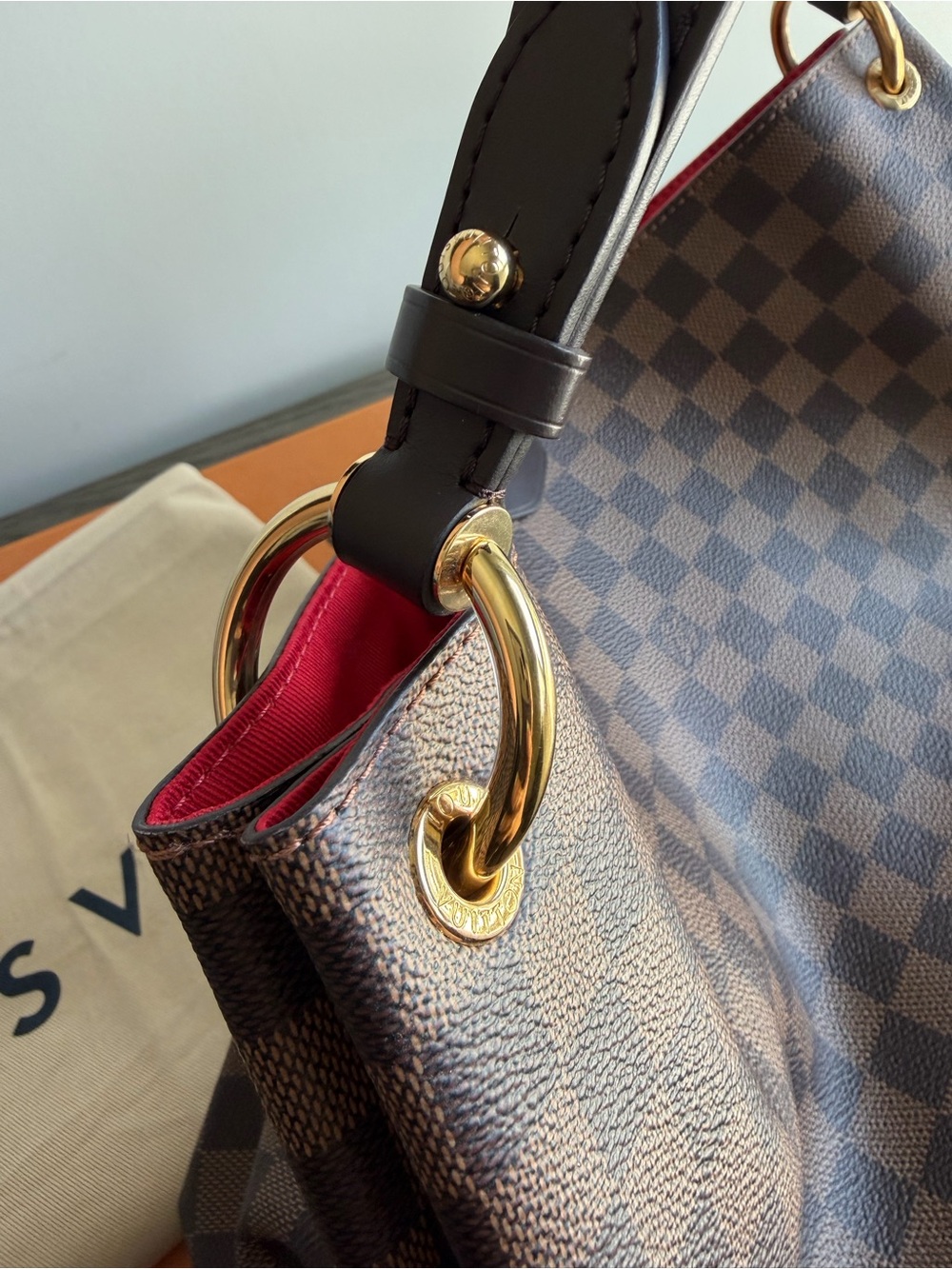 Louis Vuitton Damier Ebene Graceful MM New💫 - Picture 8 of 11